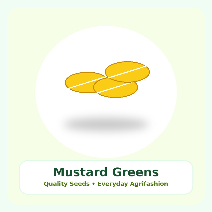Mustard Greens Seeds 250g